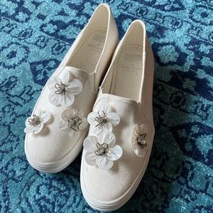 Kate Spade x Keds slip ons